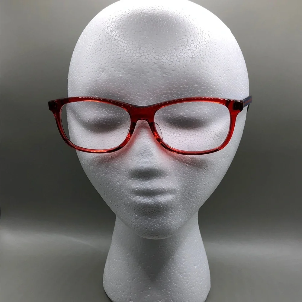 Gucci GG3736J PBN Frame  Sherry Line Red Crystal Japan Made FRAMES ONLY Unisex.